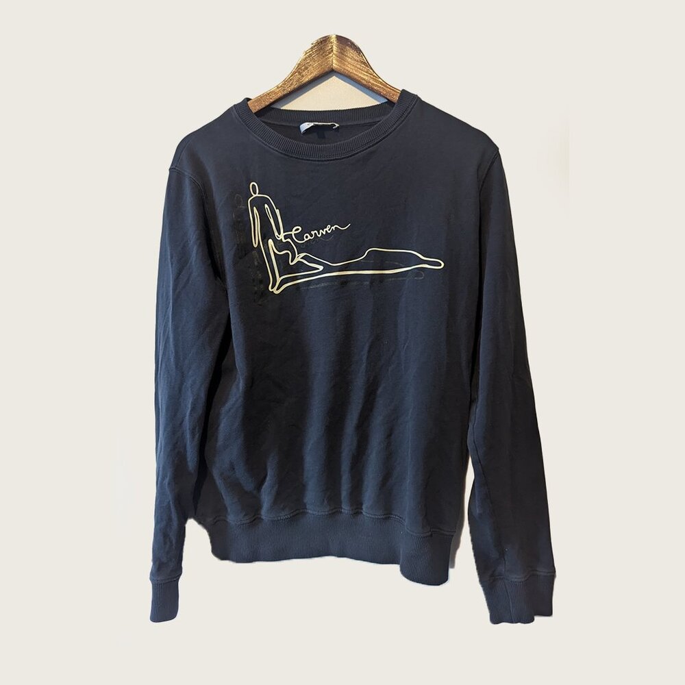 CARVEN - Graphic print sweatshirt - Sz M